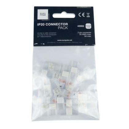 Connexion rapide ruban LED 2 pôles IP20 - Câble 8mm - ®