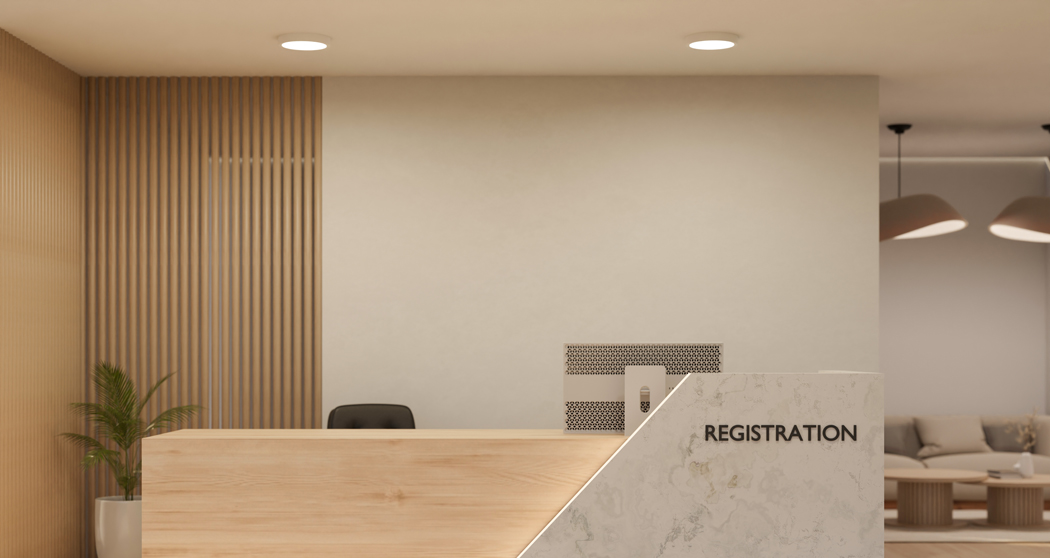 Espaces d'accueil &amp; de réception