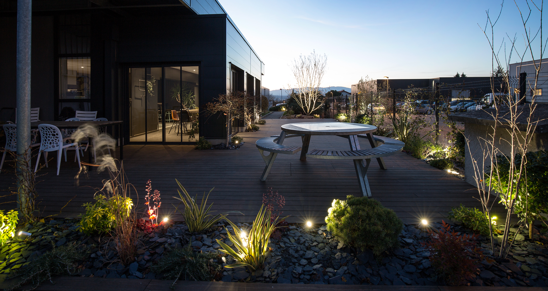 Jardins, terrasses &amp; cheminements