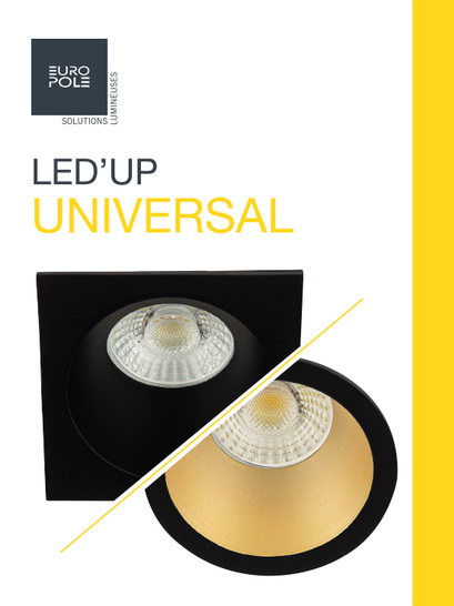 Dépliant LED'UP UNIVERSAL