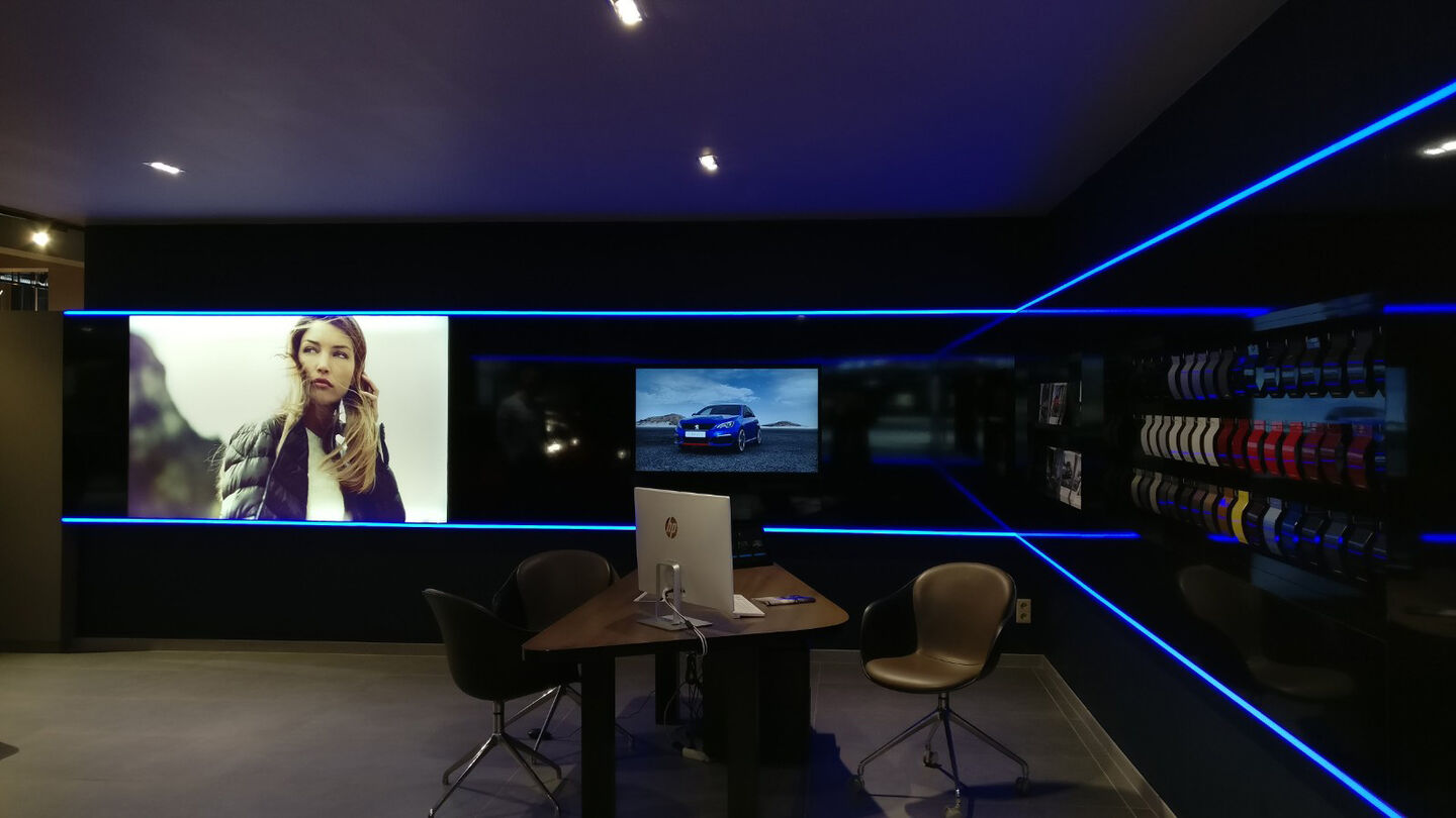 Réalisation -  Peugeot Concept Store