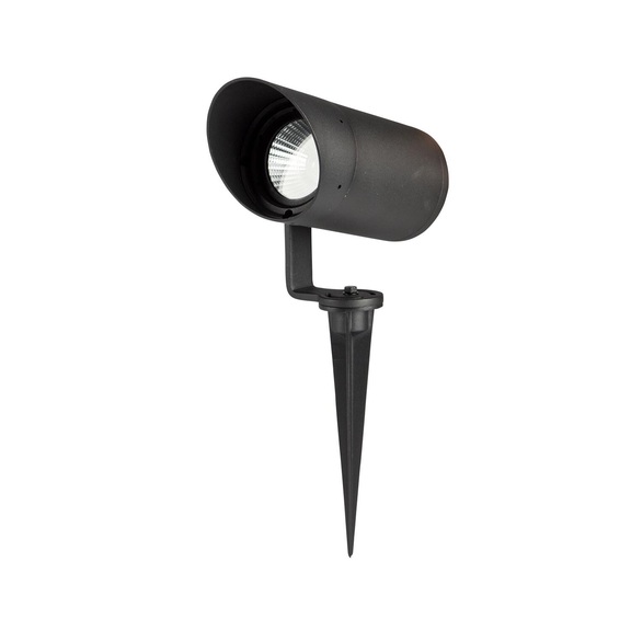 projecteur-tube-2-switch-piquet-noir